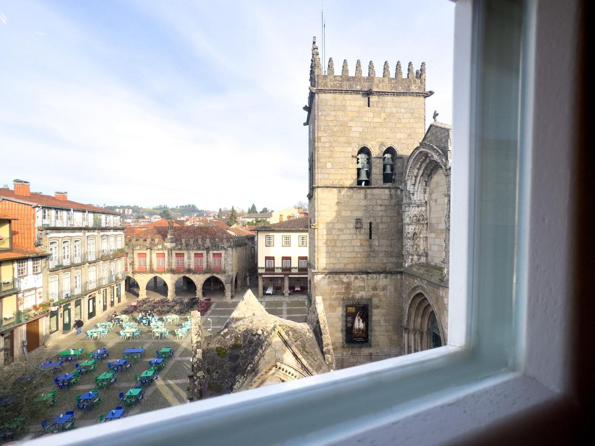 Aparthotel Largo Da Oliveira Guimarães Dış mekan fotoğraf